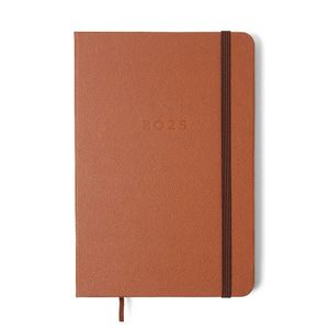Agenda Planner Clássica Semanal Anotações 2025 14x21cm Caramelo Cicero