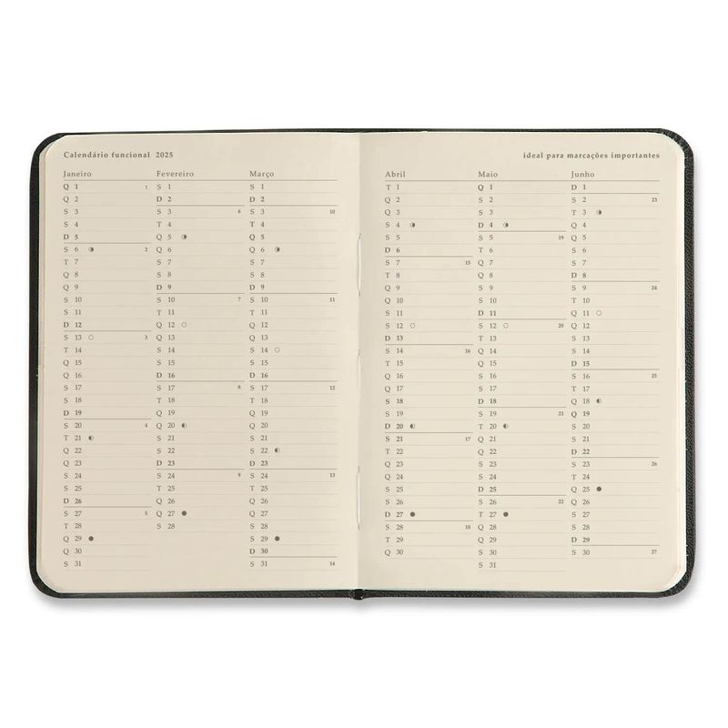 agenda-planner-2025-kraft-semanal-9x13cm-flores-mini-cicero