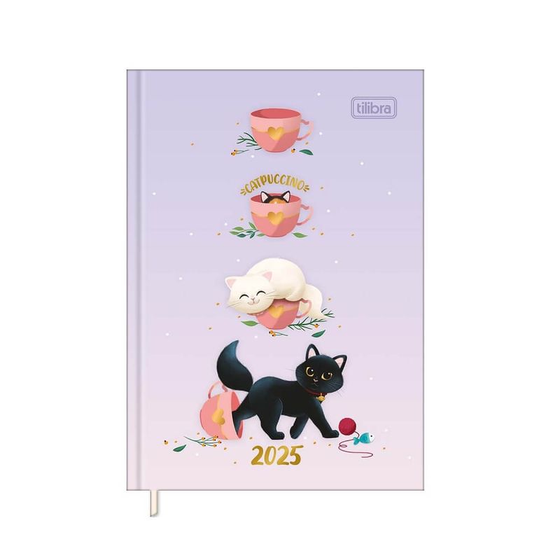 agenda-costurada-diaria-petit-2025-105x148cm-purrfect-cats-tilibra