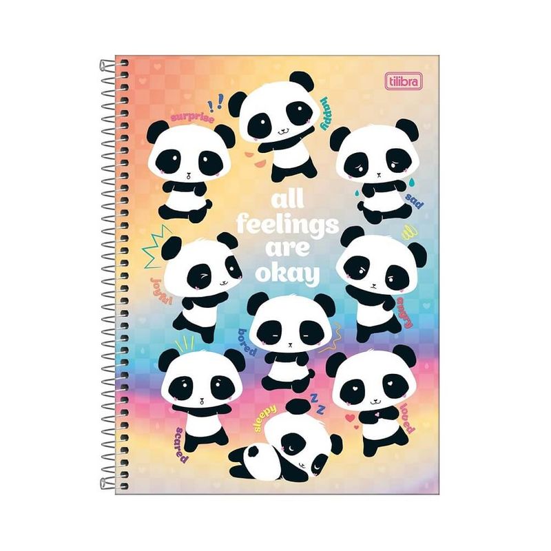 caderno-espiral-cd-universitario-1-materia-lovely-friend-80f-tilibra