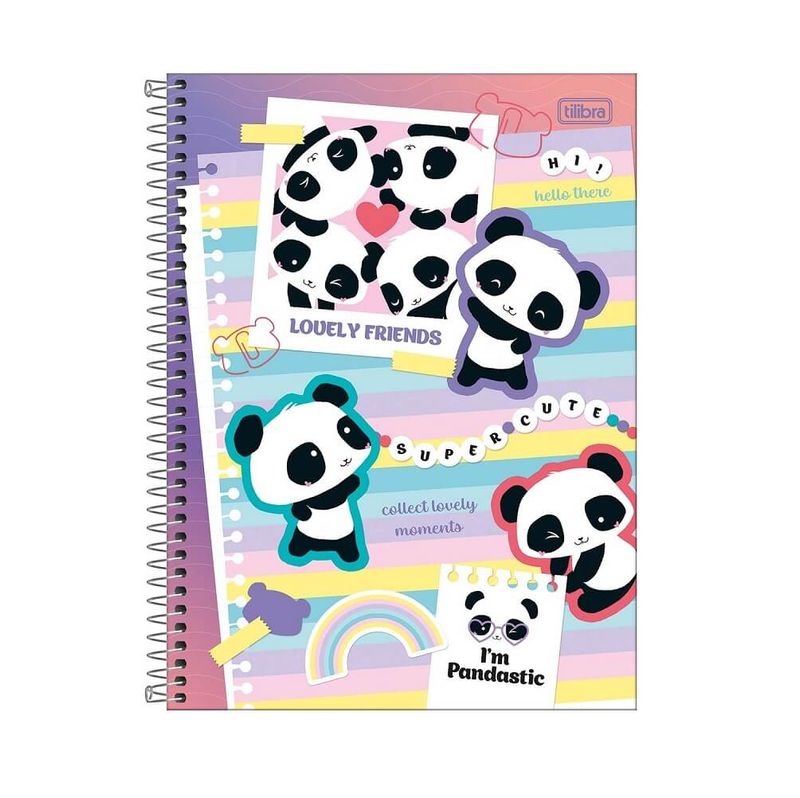 caderno-espiral-cd-universitario-1-materia-lovely-friend-80f-tilibra