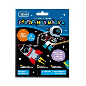Cartelas De Pintura Mágica Espaço 6un Tilibra