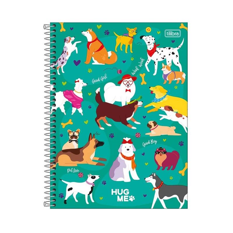 caderno-espiral-cd-universitario-1-materia-hug-me-80f-tilibra