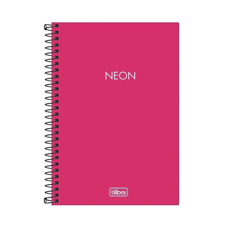 caderno-espiral-cp-1-4-sem-pauta-neon-pink-80f-tilibra