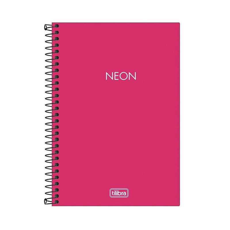 caderno-espiral-cp-1-4-sem-pauta-neon-pink-80f-tilibra
