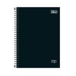 caderno-espiral-cd-1-4-zip-preto-160f-tilibra