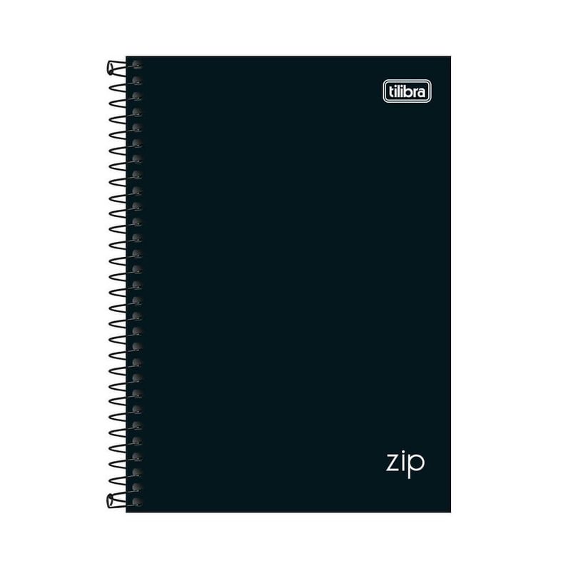 caderno-espiral-cd-1-4-zip-preto-80f-tilibra