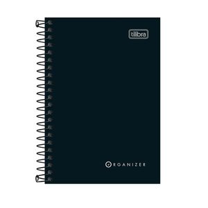 Caderneta Espiral CF Organizer 102x147mm 80F Tilibra