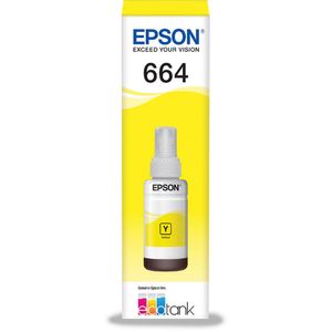 Garrafa Para Ecotank Amarelo T664420 Epson