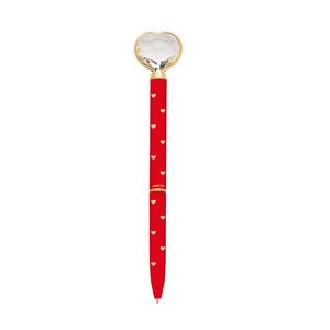 Caneta Coração De Diamante Red 1.0mm Molin