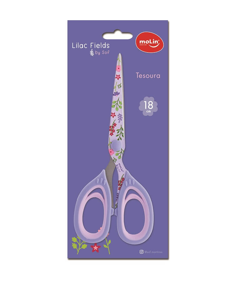 tesoura-lilac-fields-by-sof-18cm-molin