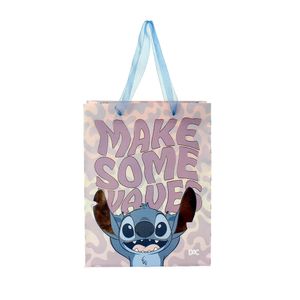 Sacola Para Presente Stitch 24,5x19x8,2cm Dac