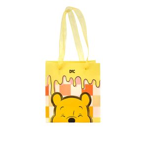 Sacola Para Presente Pooh 13x14x8,8cm Dac