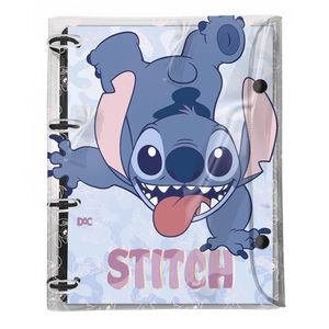 Fichário Universitário PCV Cristal Stitch Dac