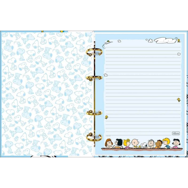 caderno-argolado-cartonado-colegial-snoopy-80f-tilibra