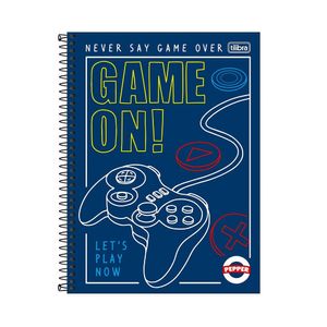 Caderno Espiral CD Universitário 1 Matéria Pepper Masculino 80F Tilibra 01un
