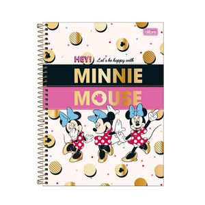 Caderno Espiral CD Universitário 1 Matéria Minnie 80F Tilibra 01un