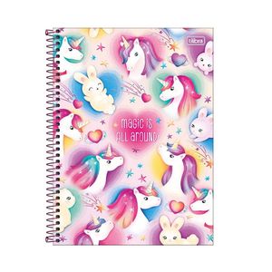 Caderno Espiral CD Universitário 1 Matéria Blink 80F Tilibra