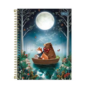Caderno Espiral CD Colegial 1 Matéria Loveland 80F Tilibra 01un