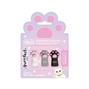 Borracha Ponteira Purrfect 3un Tilibra