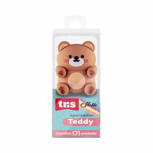 Apontador Teddy Holic Fofurices Sortidos Tris 01un