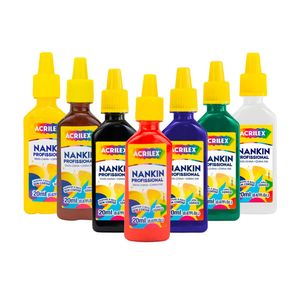 Tinta Nankin Branco 20ml Acrilex 01un