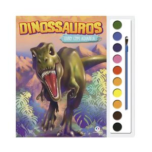 Livro Aquarela Dinossauros Ciranda Cultural