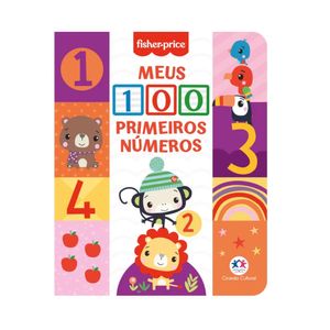 Livro Fisher-Price Meus 100 Primeiros Números Ciranda Cultural