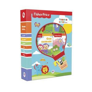 Livro Box Com 6 Minilivros Fisher-Price Quando Estou... Ciranda Cultural