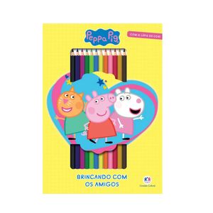 Livro Peppa Pig Brincando Com Os Amigos Ciranda Cultural