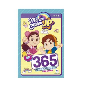 Livro Maria Clara E JP 365 Atividades E Desenhos Para Colorir Ciranda Cultural