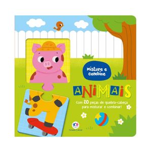 Livro Cartonado Animais Ciranda Cultural
