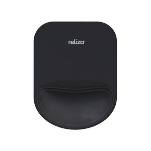 Mousepad Ergonômico Compact Preto Reliza