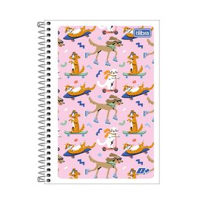 Caderno Espiral Capa Flexível 1/4 D+ 96F Tilibra