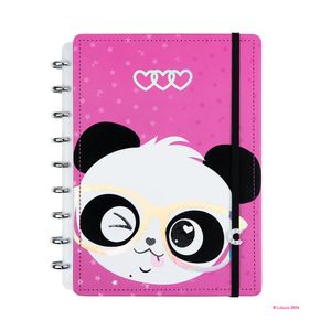 Caderno Médio Pandalu Glow By Luluca Caderno Inteligente CIMD3342