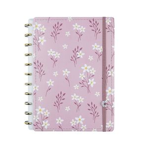 Caderno Inteligente Pink Blossom By Sof Martins Grande CIGD4357
