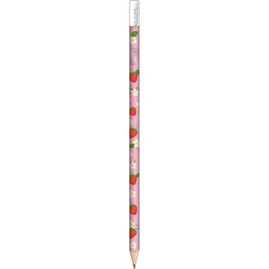 Lápis Preto Redondo Com Borracha N.2 Be Berry Sortidos Tilibra 01un
