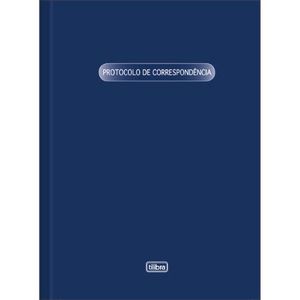 Livro Protocolo De Correspondência 52 Folhas Tilibra - 10un