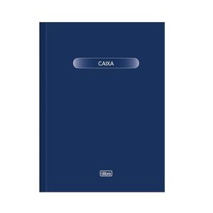 Livro Caixa Capa Dura Pequeno 100 Folhas Tilibra 05un