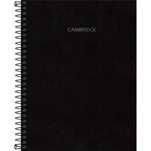Caderno Executivo Espiral CD Colegial Cambridge 80F Tilibra 04un