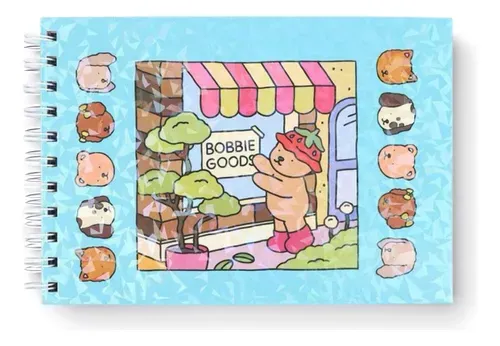 D_NQ_NP_994379-MLB85450037895_052025-O-livro-de-colorir-bobbie-goods-capa-dura-desenhos-variados-folha-acetato-papel-gramatura-180g-50-folhas