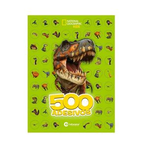 500 Adesivos De Dinossauros National Geographic Kids