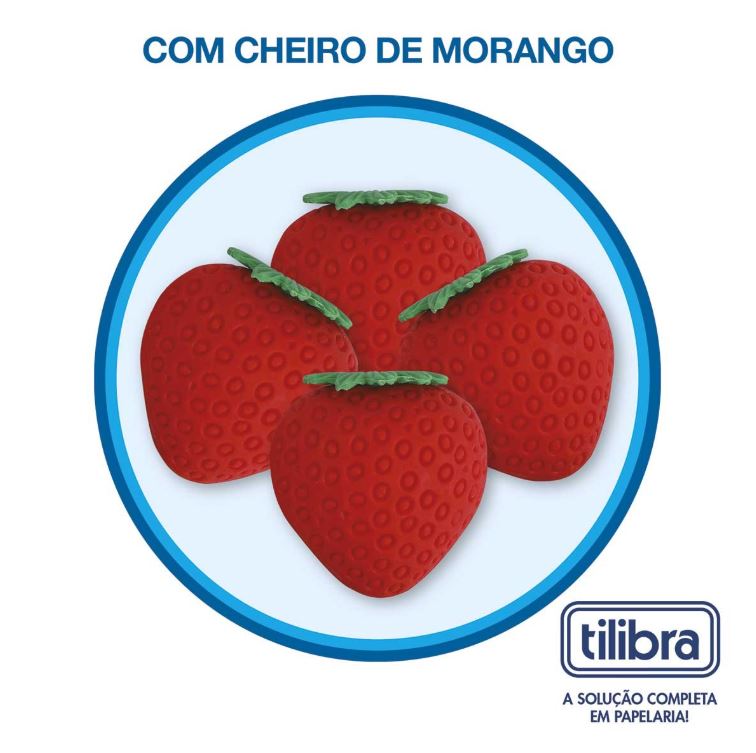 borracha-be-berry-com-aroma-4-unidades-tilibra 3