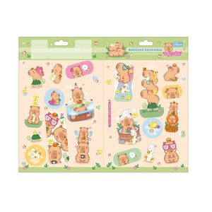 Adesivo Decorado Duplo G Capyclub Tilibra