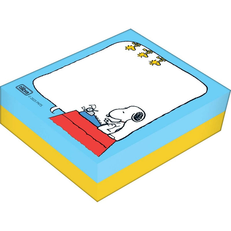 Bloco Tilembrete Snoopy 80x91mm 100F Tilibra 1