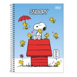 Caderno CD Universitario 1 Materia Snoopy Fit 80F Tilibra 1