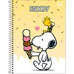 Caderno CD Universitario 1 Materia Snoopy Fit 80F Tilibra 2