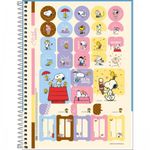 Caderno CD Universitario 1 Materia Snoopy Fit 80F Tilibra 5