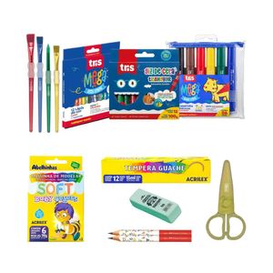 Kit Criativo Pré-Escola – 10 Itens