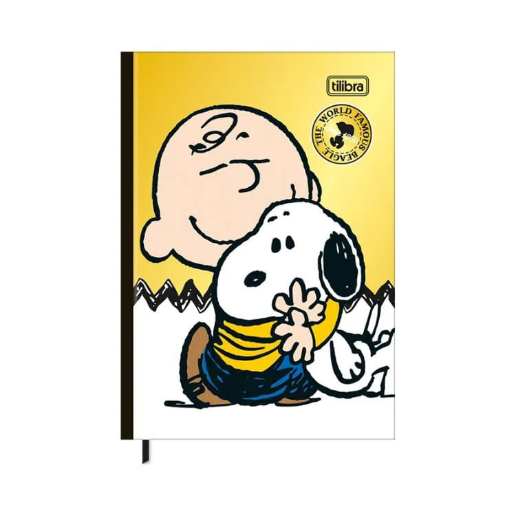 Caderneta Costurada Petit Snoopy 96 Folhas 1
